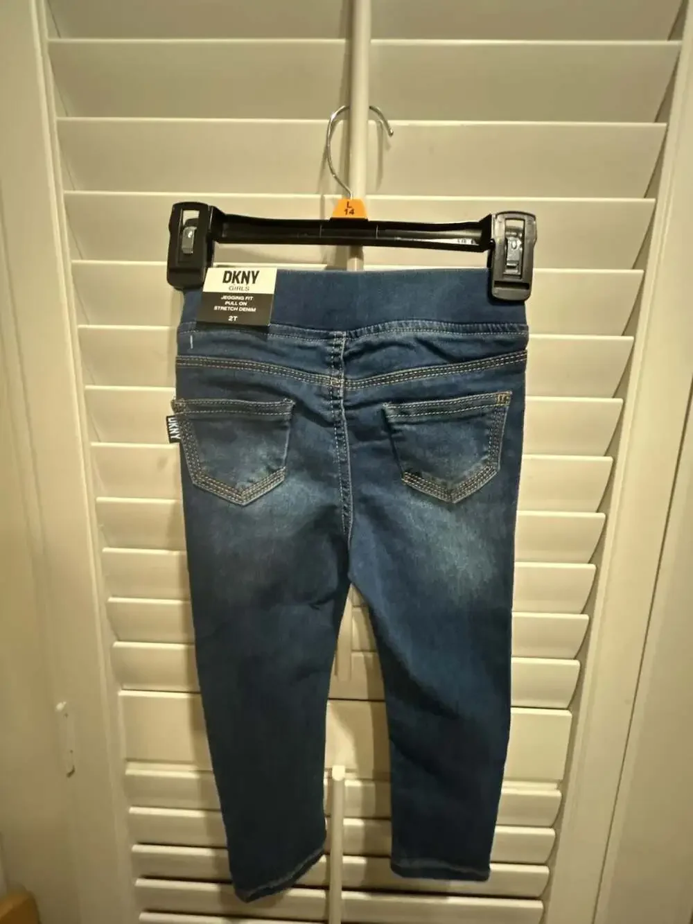 DKNY Pull-On Stretch Denim Jegging Size 2T
